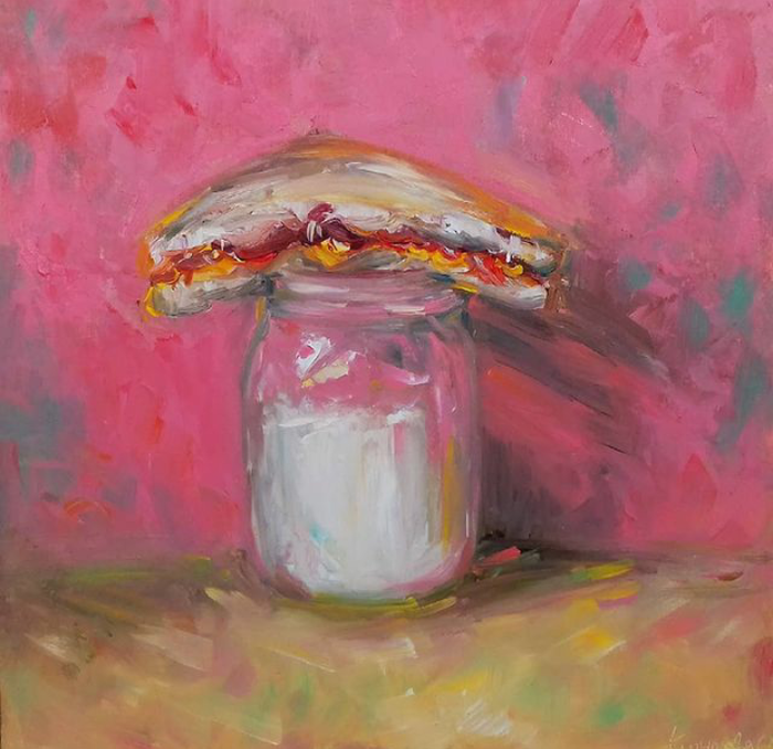 Сандвич&молоко