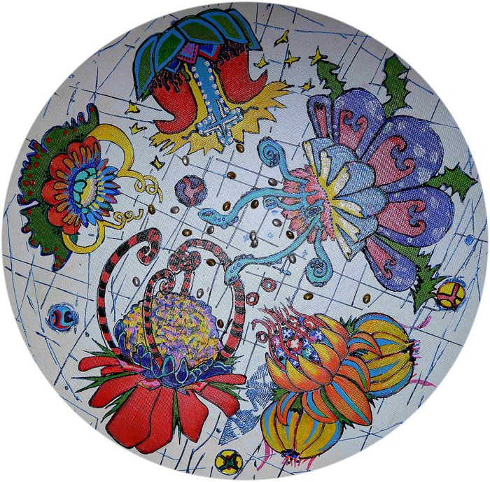 Galaxy flowers (2020)