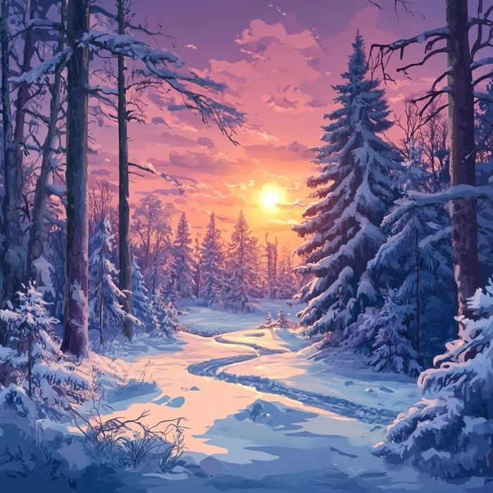 Зимний лес