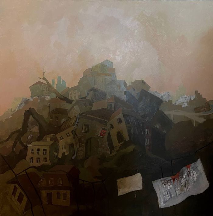 Из серии картин "Замкадье" №1