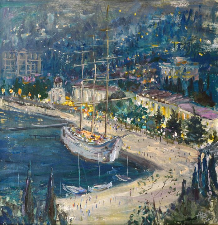 Вечерняя Ялта