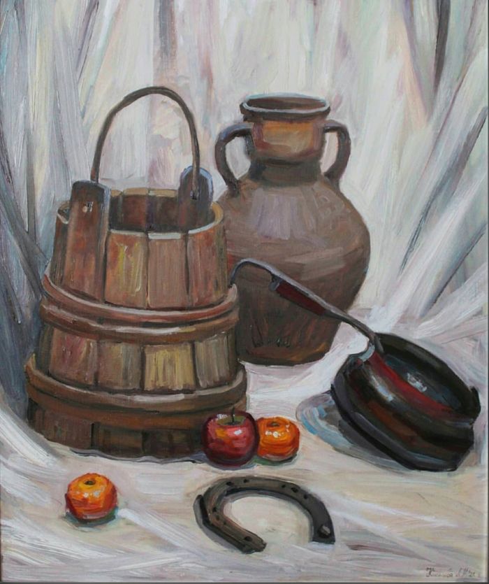 Натюрморт с ведром