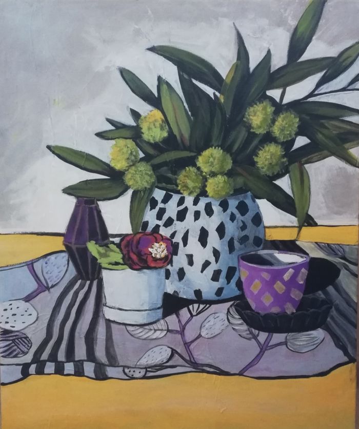 Натюрморт с цветами