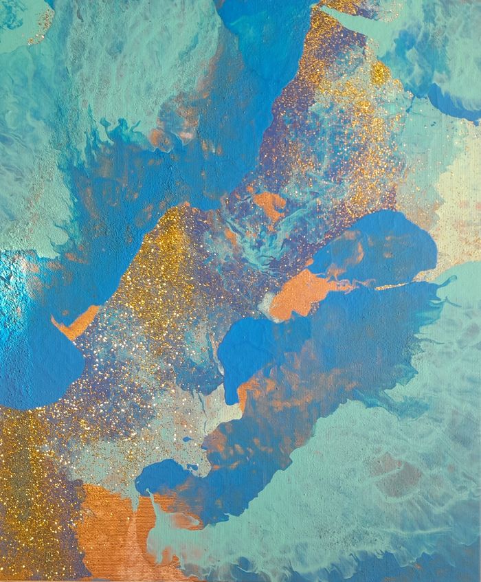 Абстракция море 3