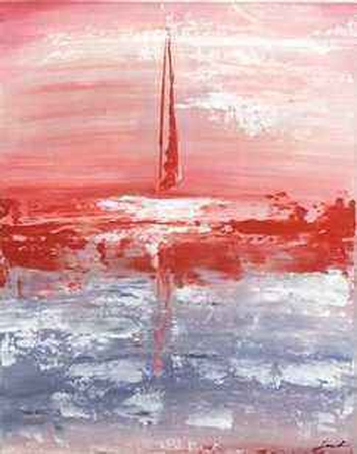 Розовый парус