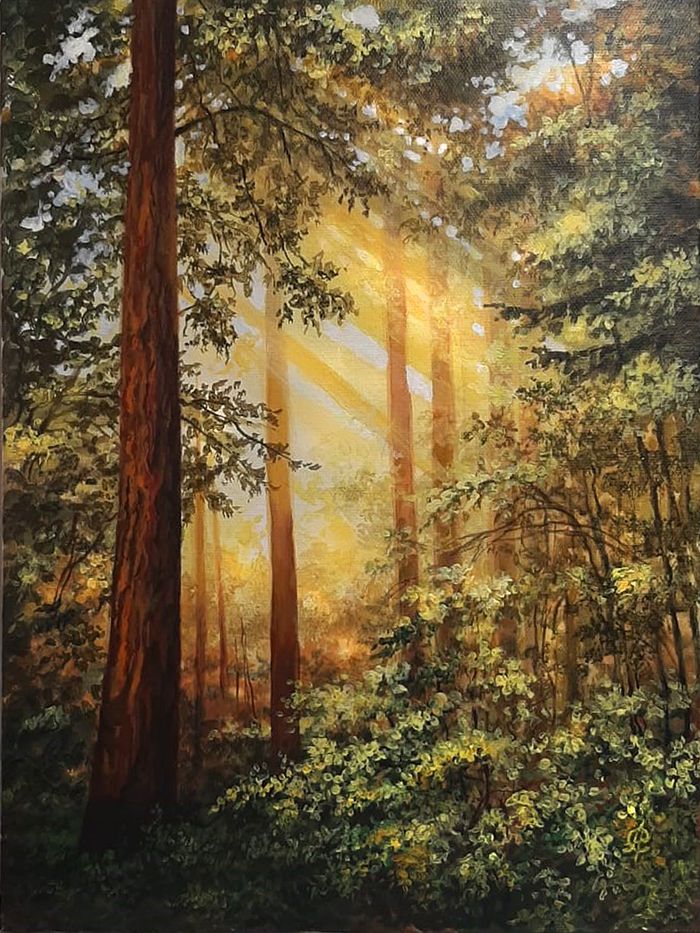 Золотые лучи