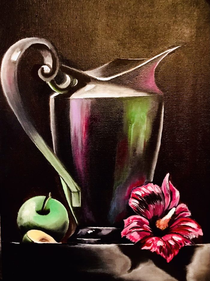 Серебряный кувшин.