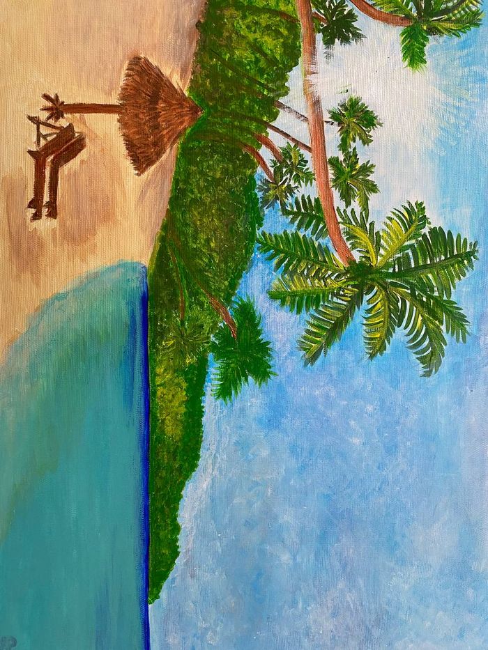 Яркий полдень на море