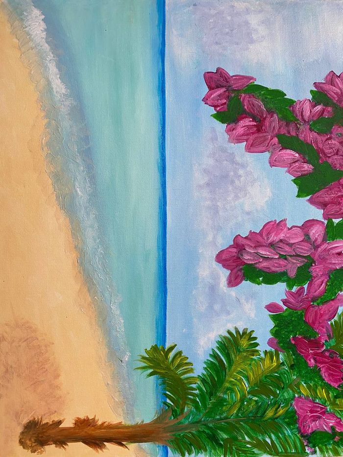 Радость от нежного моря