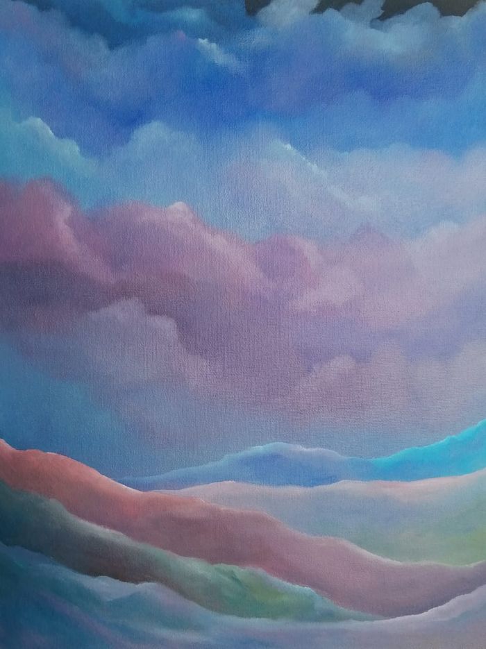 Абстрактный пейзаж