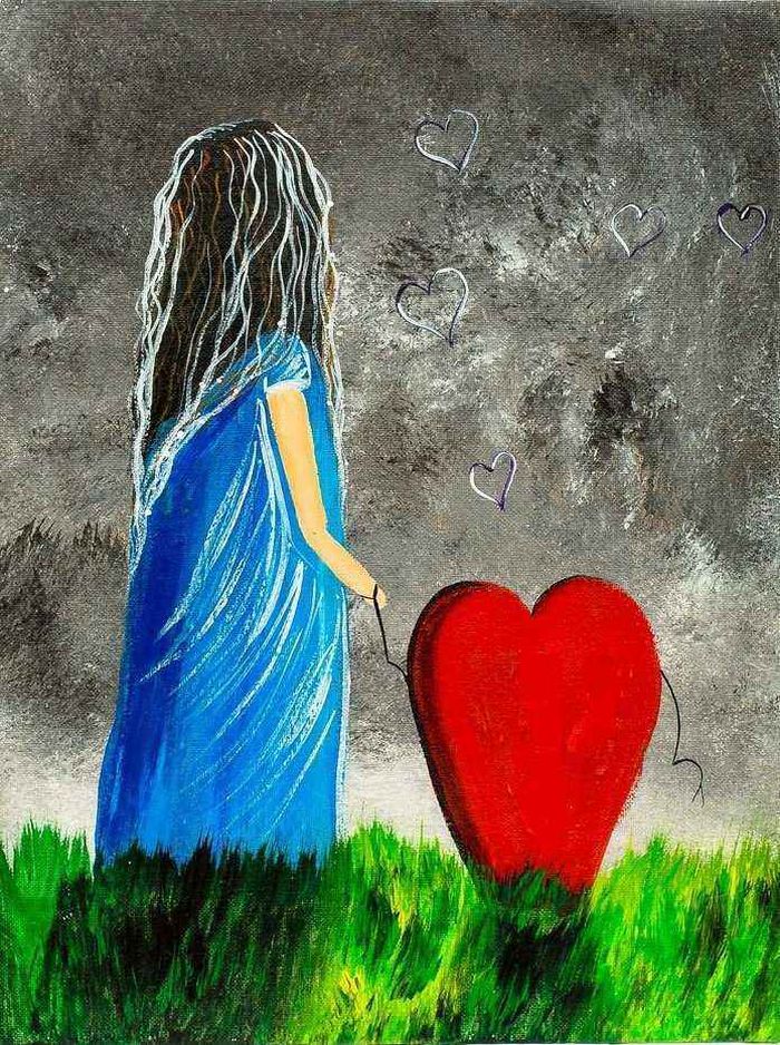 Девочка и сердце