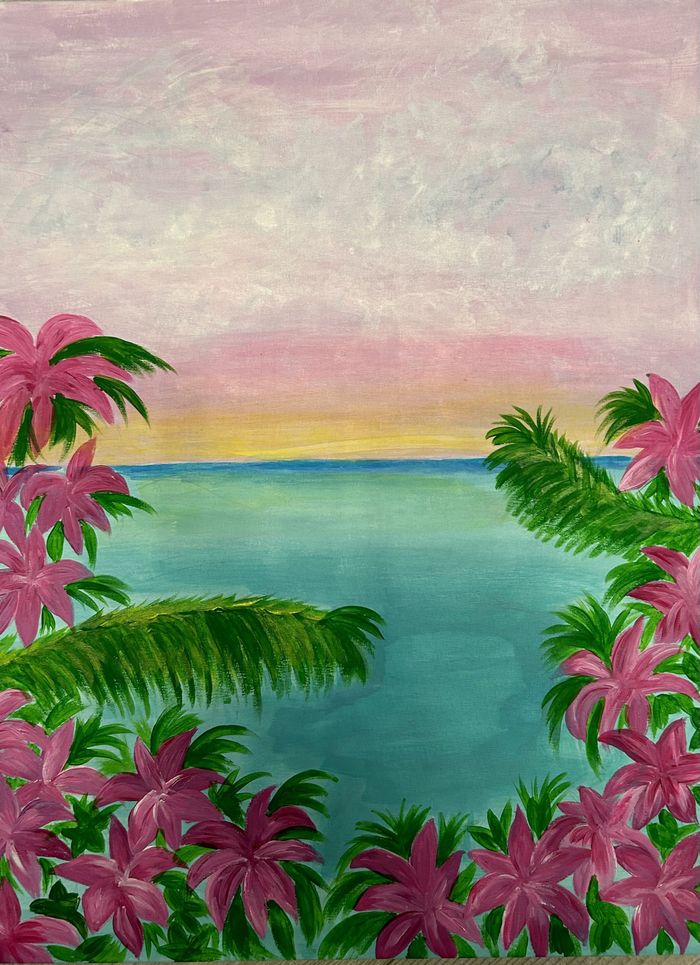 Розовый рассвет