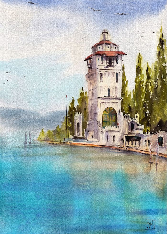Lado di Carda. Gardone Riviera (Серия: Города озера Гарда)