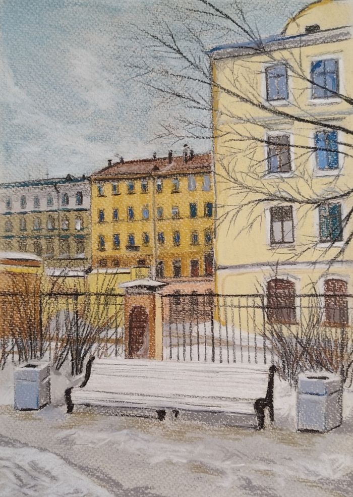 Весна на Васильевском о