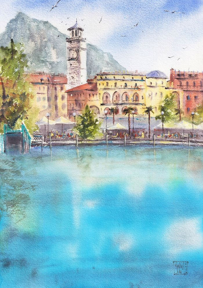 Lado di Carda. Riva del Garda (Серия: Города озера Гарда)